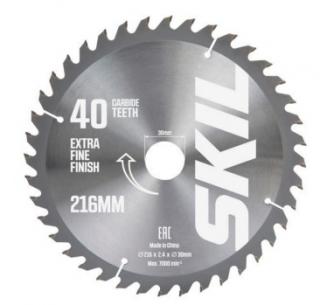 SKIL Pílový kotúč 216mm KARBID 40z 2610S01053