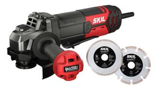 SKIL Uhlová brúska 125cm VRS 850W s prísluš. AG1E9132AC