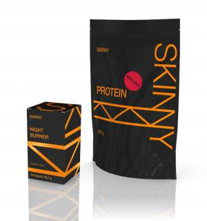 NIGHT BURNER + PROTEÍN podľa vlastného výberu Vyberte příchuť proteinu: Malina