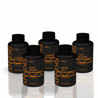 Výhodné balenie FAT BURNER, NIGHT BURNER, L-CARNITINE, WATER CUT, FOOD BLOCKER