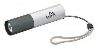 Cattara vreckové svietidlo LED 120 lm, strieborné