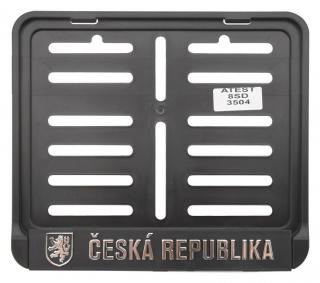 COMPASS podložka pod ŠPZ, moto ČR 3D