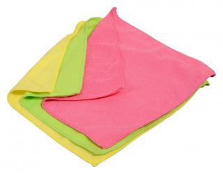COMPASS Umývacie utierky MICROFIBER 40 x 40 cm, 3 ks