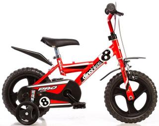 Detský bicykel Dino červená 12