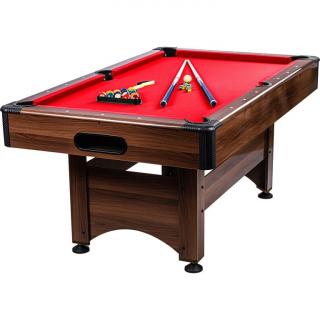 GamesPlanet® biliardový stôl TRENDLINE 6ft, červený