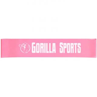 Gorilla Sports Fitness guma 10 lb, ružová