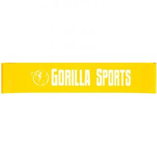 Gorilla Sports Fitness guma 20 lb, žltá