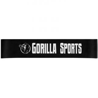 Gorilla Sports Fitness guma 35 lb, čierna