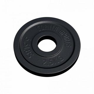 Gorilla Sports Záťažový kotúč 50/51 mm, 2,5 kg