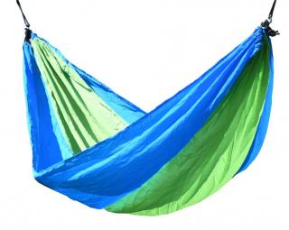 Hojdacia sieť NYLON 275 x 137 cm zeleno-modrá