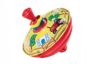 Káča/Vlk selský dvůr kov/plast průměr 13cm