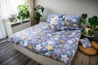 Posteľné obliečky DITA, Stars (vianočné obliečky)