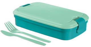 Svačinový box LUNCH &amp; GO - modrý (00768-B36)