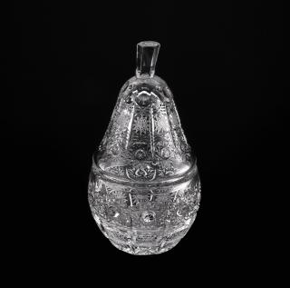 Krištáľová dóza Iris 10 cm