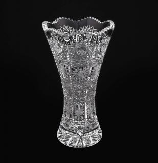Krištáľová váza 25 cm