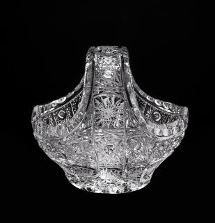 Krištáľový košík 10 cm
