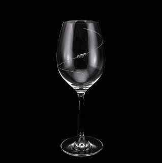 Sada pohárov SWAROVSKI Elements víno 400 ml