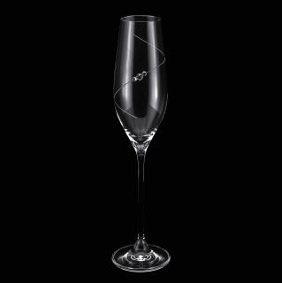 Sada pohárov SWAROVSKI flétna 210 ml