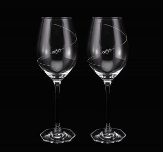 Svadobné poháre SWAROVSKI Elements 360 ml