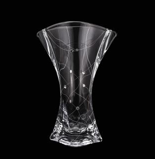 Váza Orbit SWAROVSKI Elements 24,5 cm C