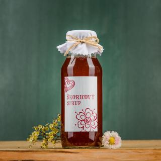Škoricový bylinný sirup 300 ml