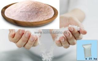 Himalájska soľ jemnozrnná 1-2mm - 25 kg