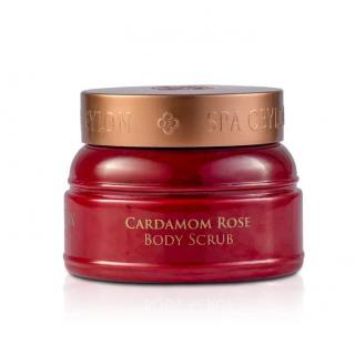 Spa Ceylon - CARDAMOM ROSE - telový peeling - 225 g