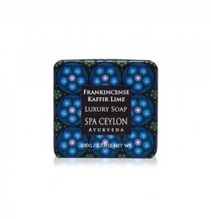 Spa Ceylon - FRANKINCENSE KAFFIR LIME - prírodné krémové mydlo - 100 g