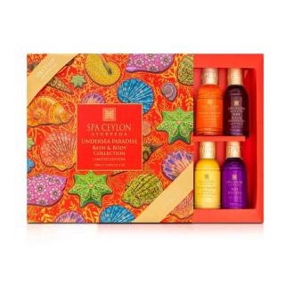 Spa Ceylon - PODMORSKÝ RAJ - telové mlieko 3 x 50 ml + sprchový gél 3 x 50 ml - darčeková sada