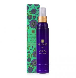 Spa Ceylon - SLEEP - hmla na telo a vankúš v spreji - telový sprej 100 ml