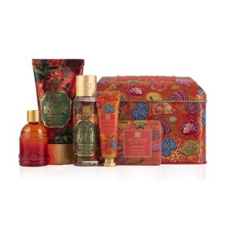 Spa Ceylon - Unawatuna - kozmetická rozmaznávacia súprava - telové mlieko 30 ml +  mydlo 50 g + krém na ruky 10 g darčeková sada