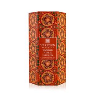 Spa Ceylon - UNWIND - levanduľa a lotos bylinný čaj - 15 x 2 g nálevové vrecká