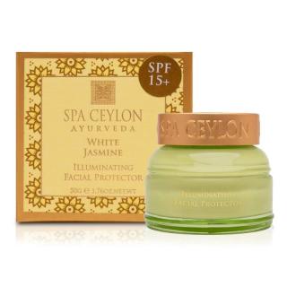 Spa Ceylon - WHITE JASMINE - celodenný hydratujúci pleťový krém s jazmínom - 100 g