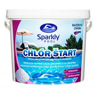 Sparkly POOL Chlór štart 3 kg