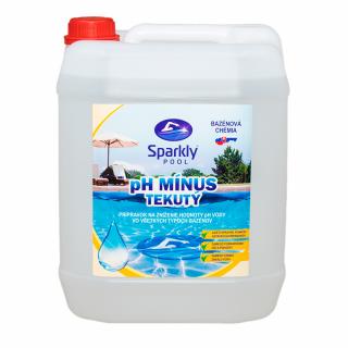 Sparkly POOL pH mínus tekutý 10 l (12 kg)