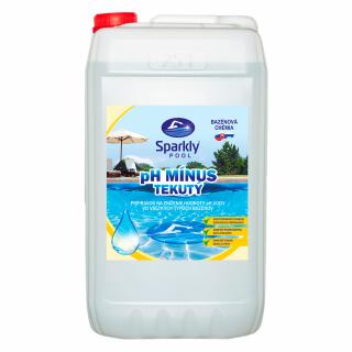 Sparkly POOL pH mínus tekutý 25 l (28,5 kg)