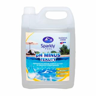 Sparkly POOL pH mínus tekutý 5 l (6 kg)