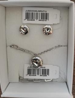 Darčeková sada Guess s kryštálovým srdiečkom