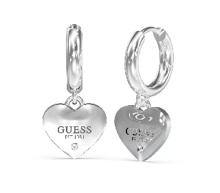 Guess náušnice Huggie Me JUBE03145JWRHT
