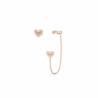 Náušnice guess srdce jube01080jwrgt - krásne a moderné