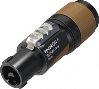 Neutrik NL2FXX-W-S 2-pólový speakon