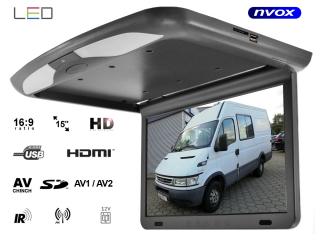 NVOX RF1568HDMI IR, Farba sivá