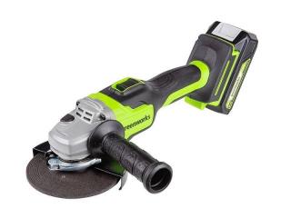 Aku úhlová bruska Greenworks  24V