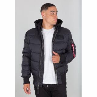 Bunda ALPHA INDUSTRIES MA-1 ZH BP Puffer čierna