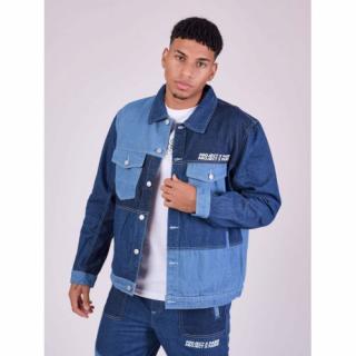 Bunda PROJECT X PARIS Denim Yoke blue