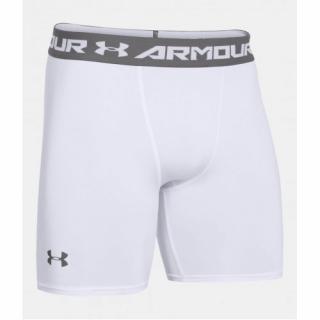 Kompresný spodok UNDER ARMOUR HeatGear Comp Short White