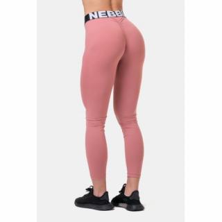 Legíny NEBBIA Squat Hero Scrunch But old rose