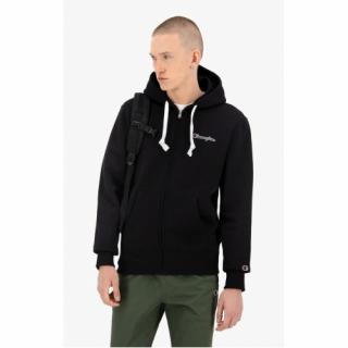 Mikina CHAMPION Rochester Small Logo Hood Black