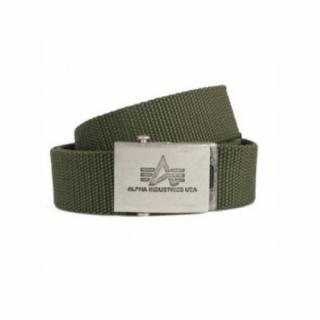Opasok ALPHA INDUSTRIES Heavy Duty Belt green