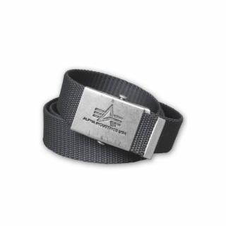 Opasok ALPHA INDUSTRIES Heavy Duty Belt grey